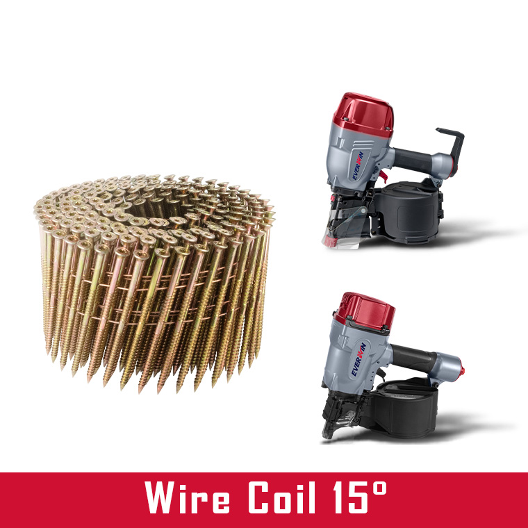 15 Degree Coil Nails
